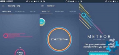 معرفی اپلیکیشن Meteor برای تست سرعت اینترنت و برنامه‌های نصب
