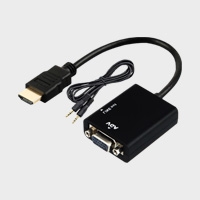 HDMI to VGA+Sound PS4