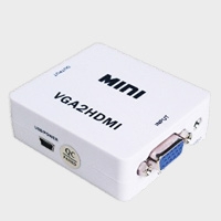 VGA to HDMI- Mini Converter