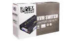 مانیتور سوئیچ VGA کی نت پلاس 2 پورت KP-U622