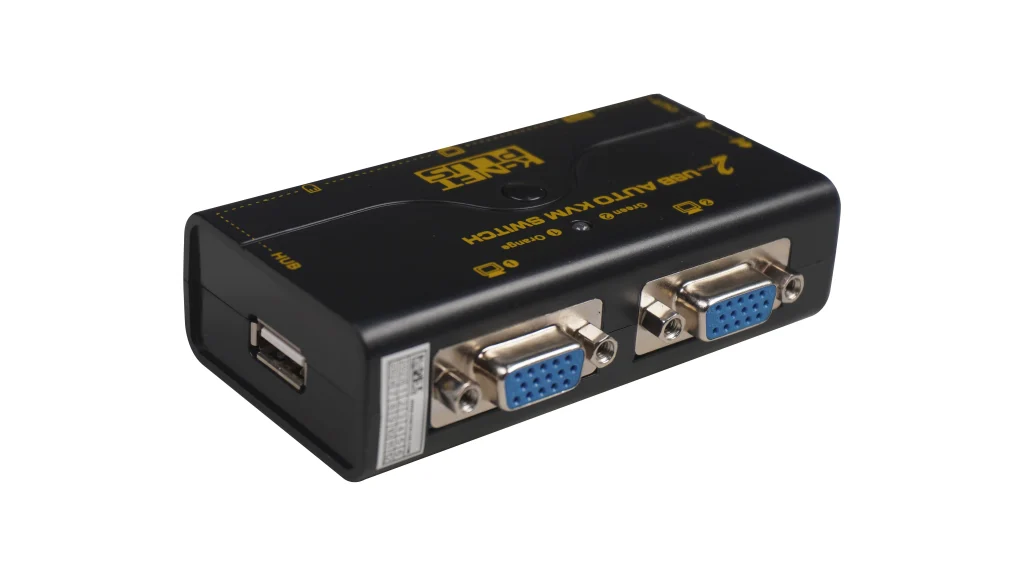 مانیتور سوئیچ VGA کی نت پلاس 2 پورت KP-U622