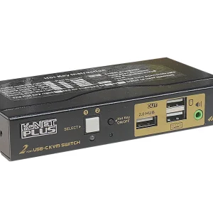 کی وی ام سوئیچ 2 پورت Type C کی نت پلاس KP-C622