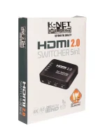 سوئیچ 5 پورت HDMI کی نت پلاس KP-S725