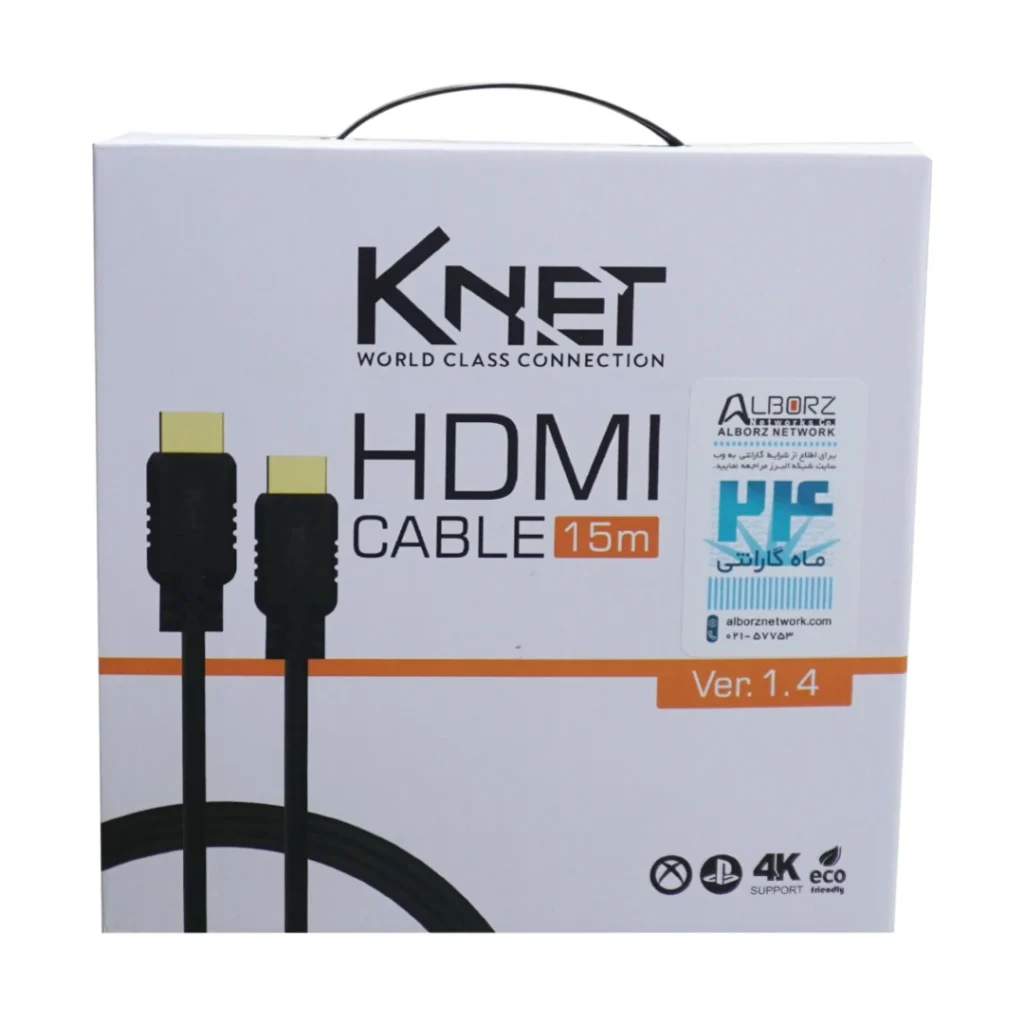 کابل 1.4 HDMI کی نت 15 متری K-CH140150