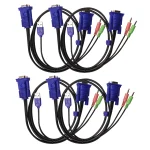 کی وی ام سوئیچ 4 پورت VGA کی نت پلاس KP-U624