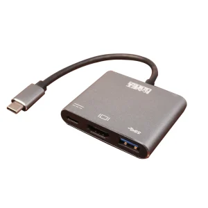 تبدیل Type C به HDMI و USB 3.0 کی نت پلاس KP-S1