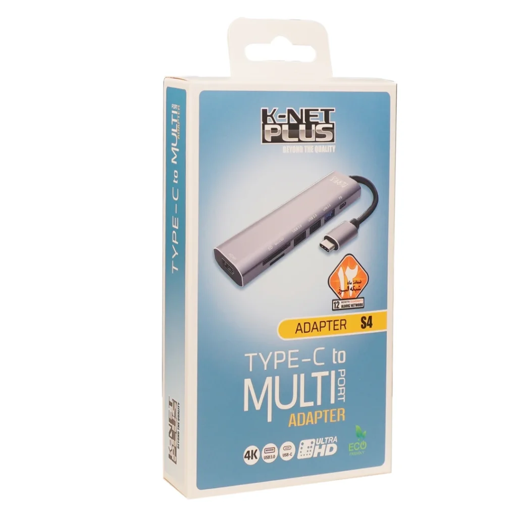 تبدیل Type C به USB 3.1 کی نت پلاس KP-S4