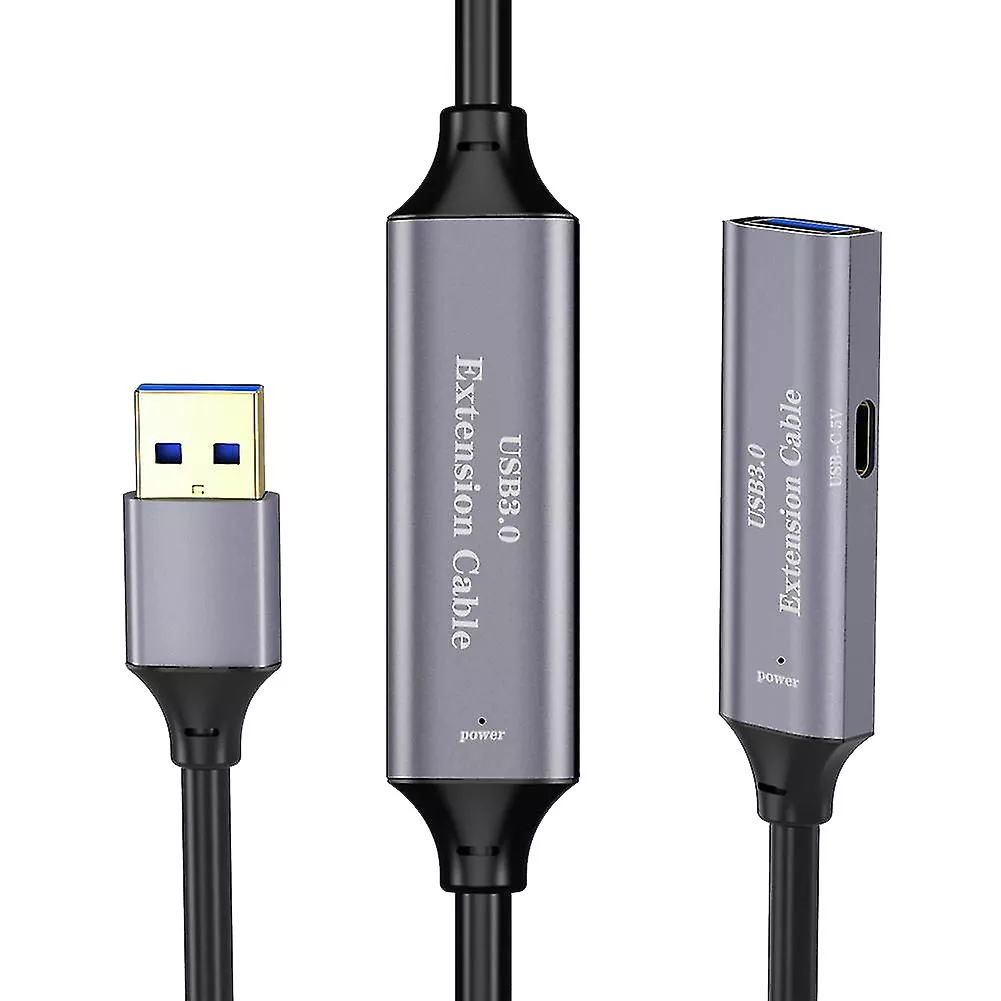 کابل افزایش طول اکتیو 3.0 USB کی نت 15 متری K-C34 کابل افزایش طول اکتیو 3.0 USB کی نت 15 متری K-C34