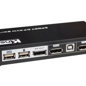 کی وی ام سوییچ 2 پورت DisplayPort کی نت K-D622