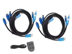 کی وی ام سوئیچ 4 پورت HDMI کی نت K-H624