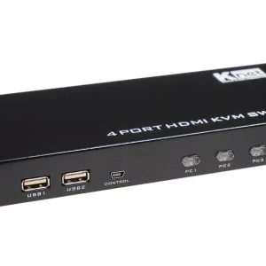کی وی ام سوییچ 4 پورت HDMI کی نت K-H624