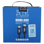 کابل 2.0 HDMI فیبر نوری کی نت پلاس 15 متری KP-A142 4K