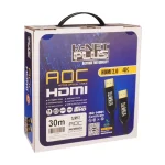 کابل 2.0 HDMI فیبر نوری کی نت پلاس 30 متری KP-A145 4K