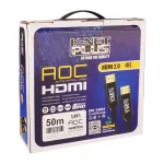 کابل 2.0 HDMI فیبر نوری کی نت پلاس 50 متری KP-A147 4K