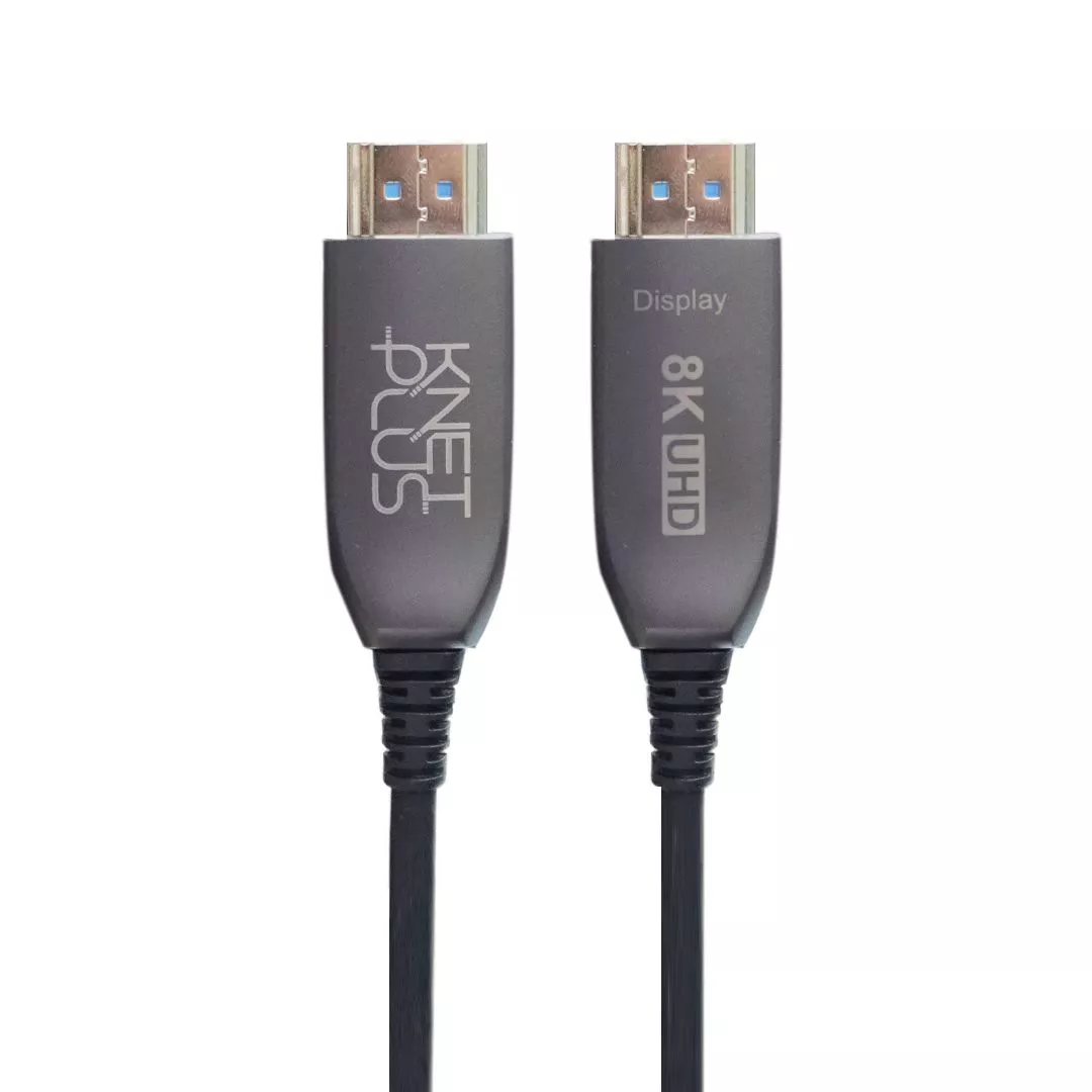 کابل 2.1 HDMI فیبر نوری کی نت پلاس 15 متری KP-A158 (1) کابل 2.1 HDMI فیبر نوری کی نت پلاس 15 متری KP-A158