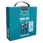 کابل 2.1 HDMI فیبر نوری کی نت پلاس 15 متری KP-A158 8K