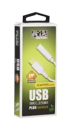 تبدیل Type C به AUX کی نت پلاس KP-B20 ضدنویز