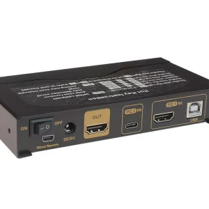 کی وی ام سوئیچ 2 پورت Type C و HDMI کی نت پلاس KP-CH622