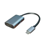 تبدیل Type C به HDMI و USB 3.0 کی نت پلاس KP-DO12 4K
