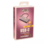 تبدیل Type C به USB 3.1 کی نت پلاس KP-H31 | بدون درایور