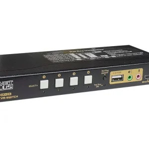 کی وی ام سوییچ 4 پورت HDMI کی نت پلاس KP-H624