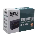 اسپلیتر 2 پورت HDMI کی نت پلاس KP-S642 4K