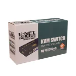 کی وی ام سوییچ 2 پورت VGA کی نت پلاس KP-U622 وایرلس
