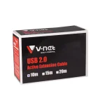 کابل افزایش طول USB وی نت 10 متری V-E5