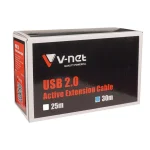 کابل افزایش طول USB وی نت 30 متری V-E9