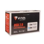 کابل افزایش طول USB وی نت 30 متری V-E9