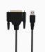 تبدیل USB به پارالل 1.5 متر کی نت K-C26