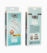 کابل Iphone Lightning کی نت پلاس 1.2 متری KP-B01 - Image 2