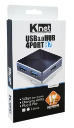 هاب 4 پورت USB 3.0 کی نت K-H7