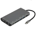 هاب 8 پورت Type C کی نت K-S9