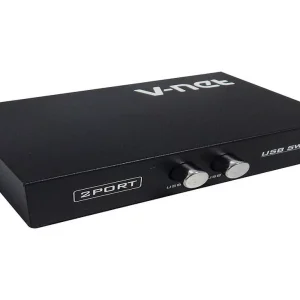 سوییچ 2 پورت USB دستی وی نت V-K403