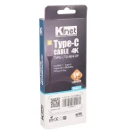 مبدل Type C به Mini Displayport کی نت 1.8 متری K-CO10
