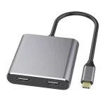 مبدل 4 پورت Type C کی نت K-CO18