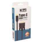 مبدل Type C به VGA کی نت 1.8 متری K-CO30
