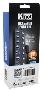 هاب 7 پورت USB 3.0 کی نت K-H10