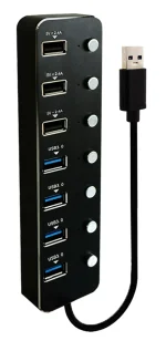 هاب 7 پورت USB 3.0 کی نت K-H10