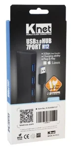 هاب 7 پورت USB 3.0 کی نت K-H12