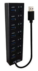 هاب 7 پورت USB 3.0 کلید دار کی نت K-H9