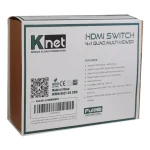 سوئیچ کواد 8 پورت HDMI کی نت K-S628