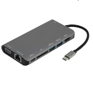 هاب 8 پورت Type C کی نت K-S9