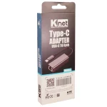 تبدیل Type C به Rj45 کی نت K-CO40