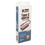 تبدیل Type C به Rj45 کی نت K-CO40