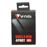 هاب 4 پورت USB 2.0 وی نت V-H3