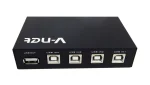 سوییچ 4 پورت USB دستی وی نت V-K404