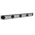 پچ پنل 24 پورت UTP Cat6 وی نت V-LP10