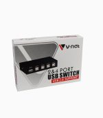 سوئیچ 2 پورت USB دستی وی نت V-K403 - Image 3